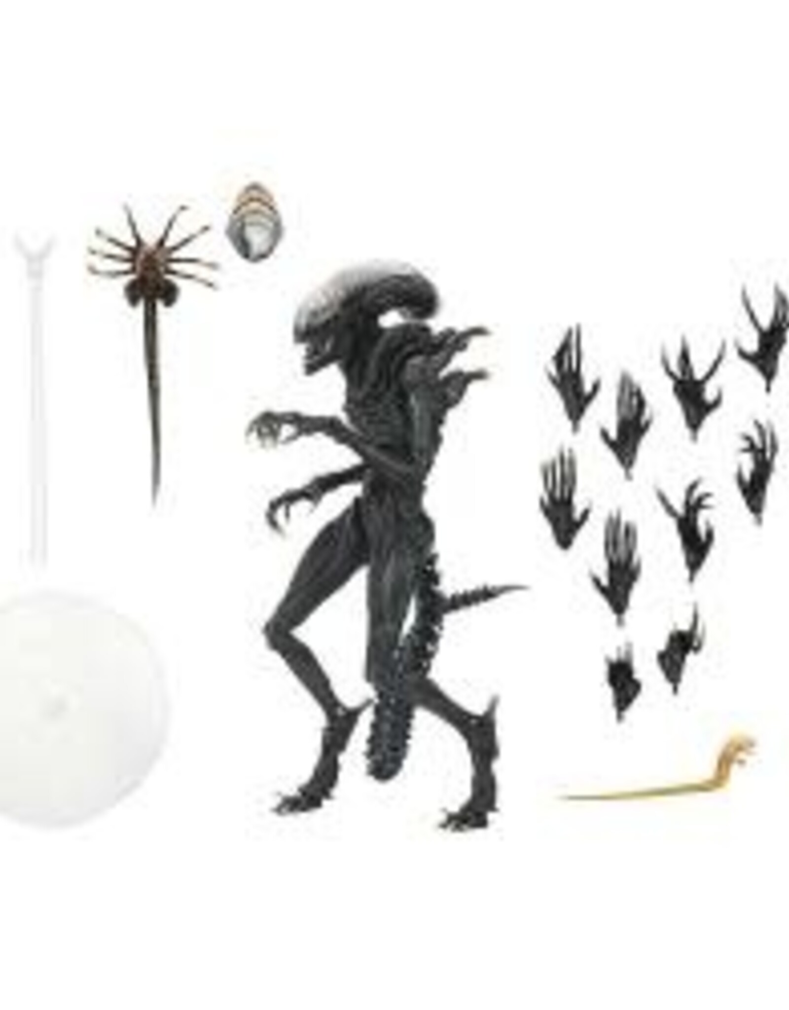 ALIEN ROMULUS FIG ULT SCORCHED XENOMORPH 7"