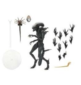 ALIEN ROMULUS FIG ULT SCORCHED XENOMORPH 7"