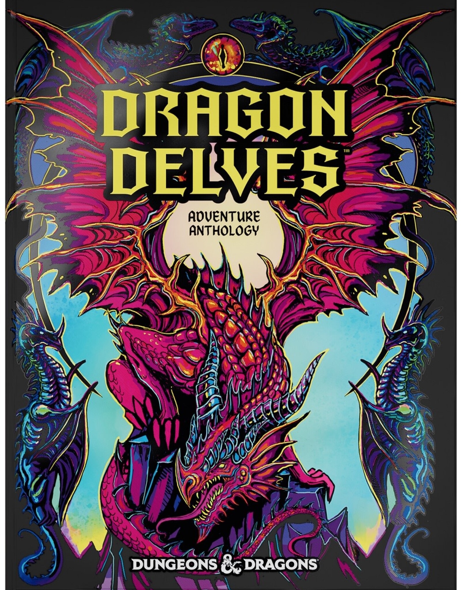 DND RPG DRAGON DELVES AN ADVENTURE ANTHOLOGY ALT COVER HC