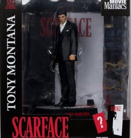 MOVIE MANIACS 6" POSED - NBC WV4 - TONY  MONTANA (SCARFACE)