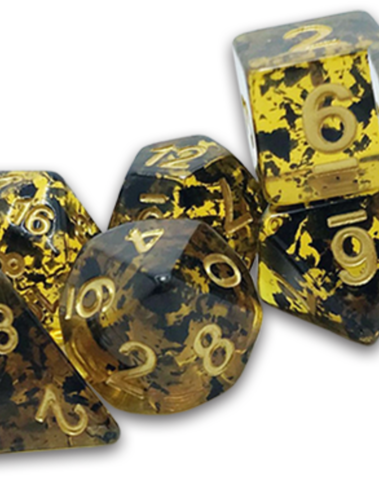 TRADITIONAL 9-DIE SET THRACIAN GRECIAN  VASE DICE