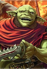 UP PLAYMAT MTG COMMANDER SERIES FAN  VOTE 1 KRENKO STITCHED