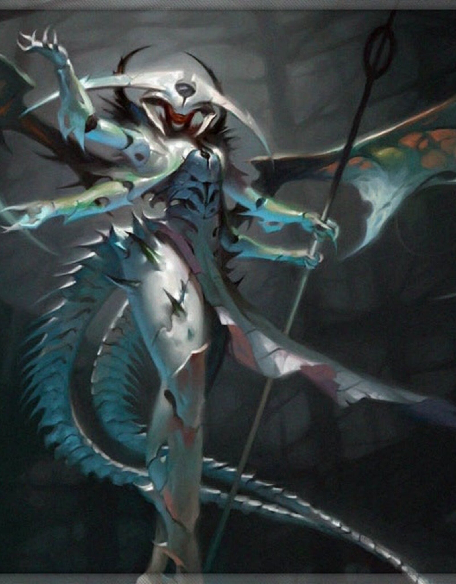 UP PLAYMAT MTG COMMANDER SERIES FAN  VOTE 1 ATRAXA STITCHED