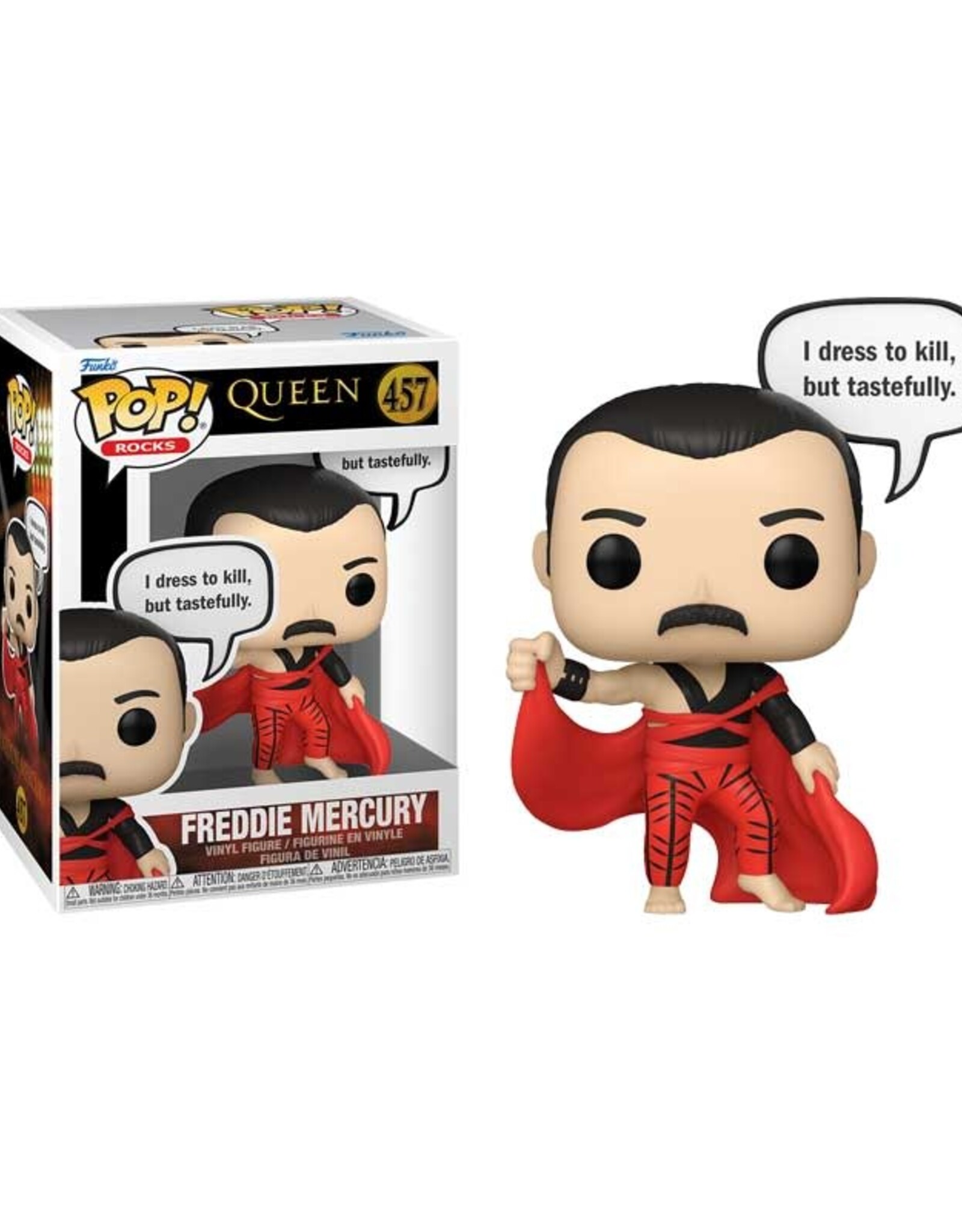 POP MUSIC QUEEN SAYINGS FREDDIE MERCURY I DRESS TO KILL