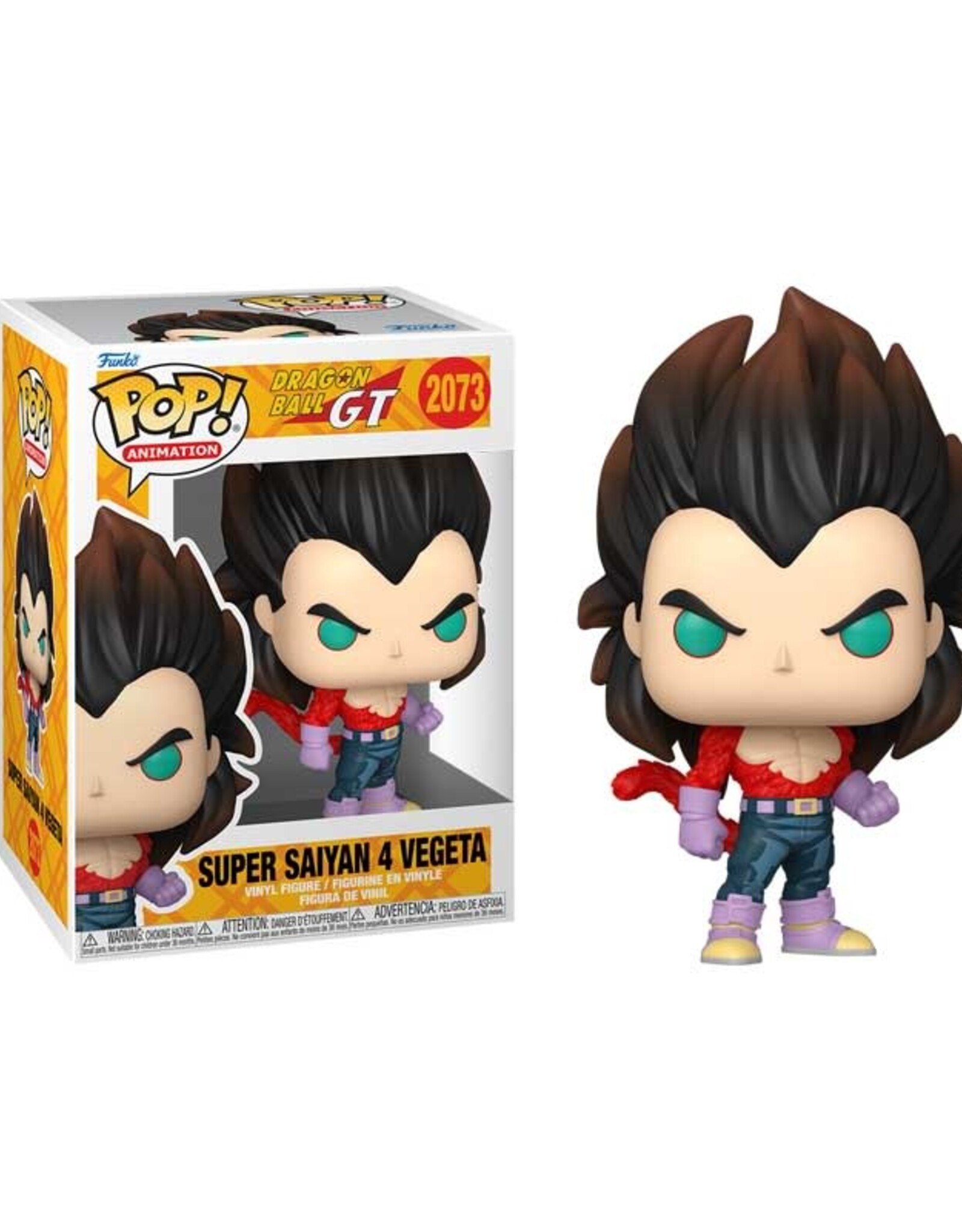 POP ANIME DRAGONBALL GT SS4 VEGETA
