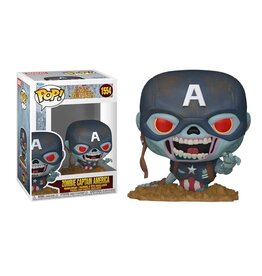 POP MARVEL ZOMBIES S4 CAPTAIN AMERICA