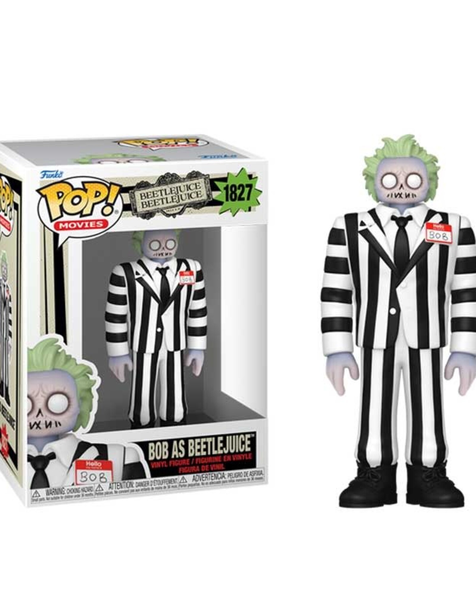 POP BEETLEJUICE 2 BOB AS BEETLEJUICE