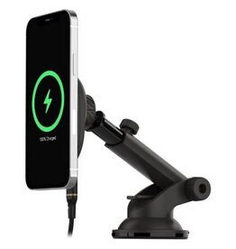 Wireless Charger Dash & Windshield Mount Black