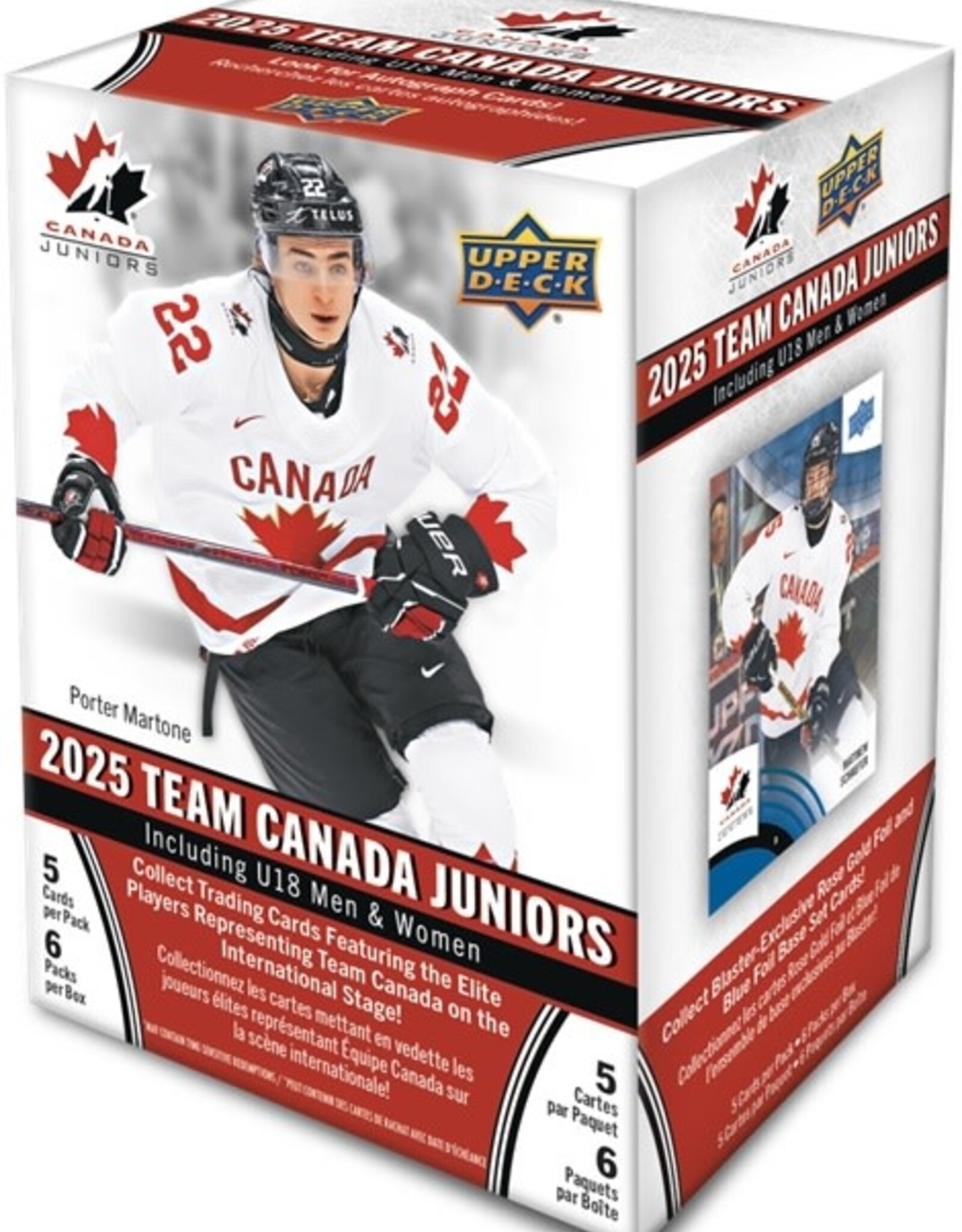 UD TEAM CANADA JUNIORS HOCKEY 2025  BLASTER