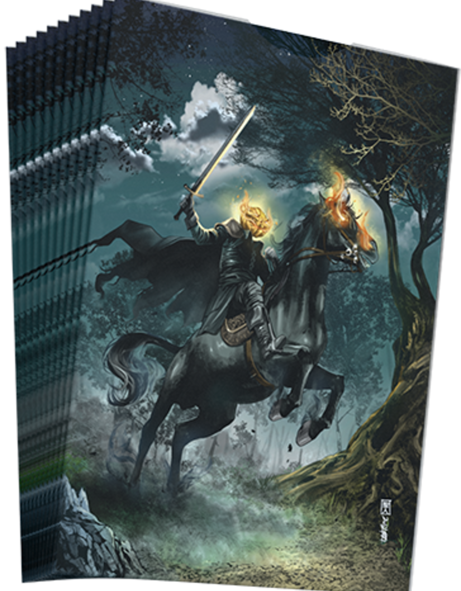 OVERPOWER: EDGAR RICE BURROUGHS AND THE WORLD LEGENDS SLEEVES TITAN SHIELD HEADLESS HORSEMAN 100CT