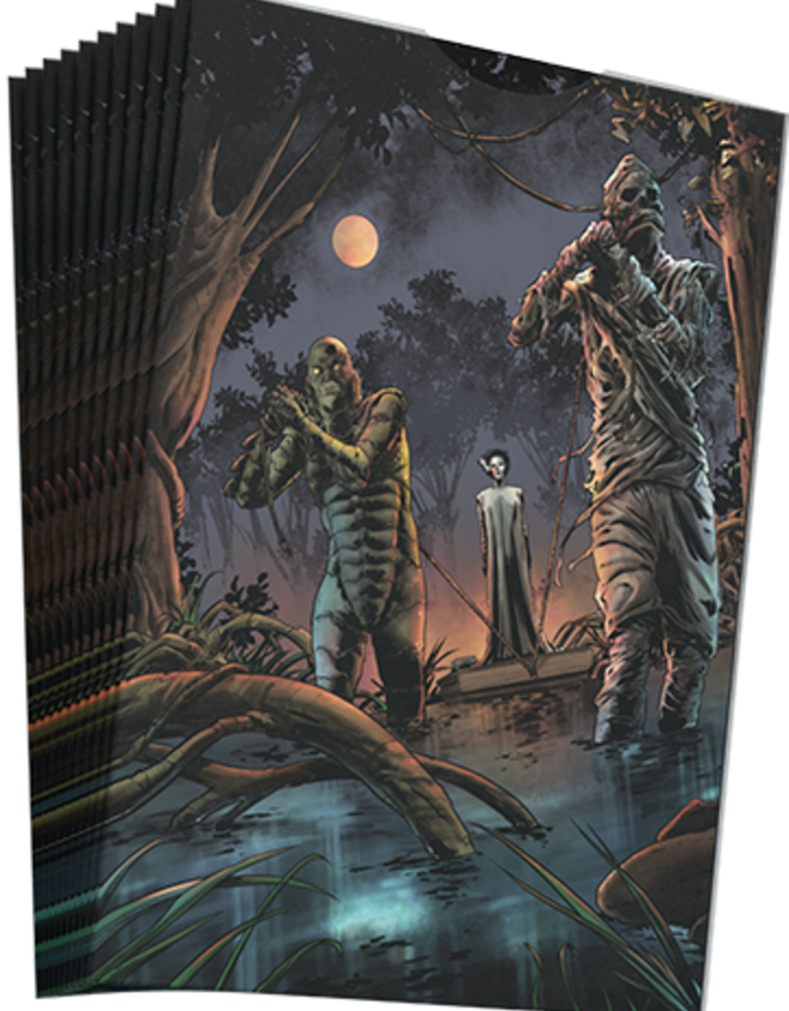 OVERPOWER: EDGAR RICE BURROUGHS AND THE WORLD LEGENDS SLEEVES TITAN SHIELD MUMMY/BRIDE FRANKENSTEIN