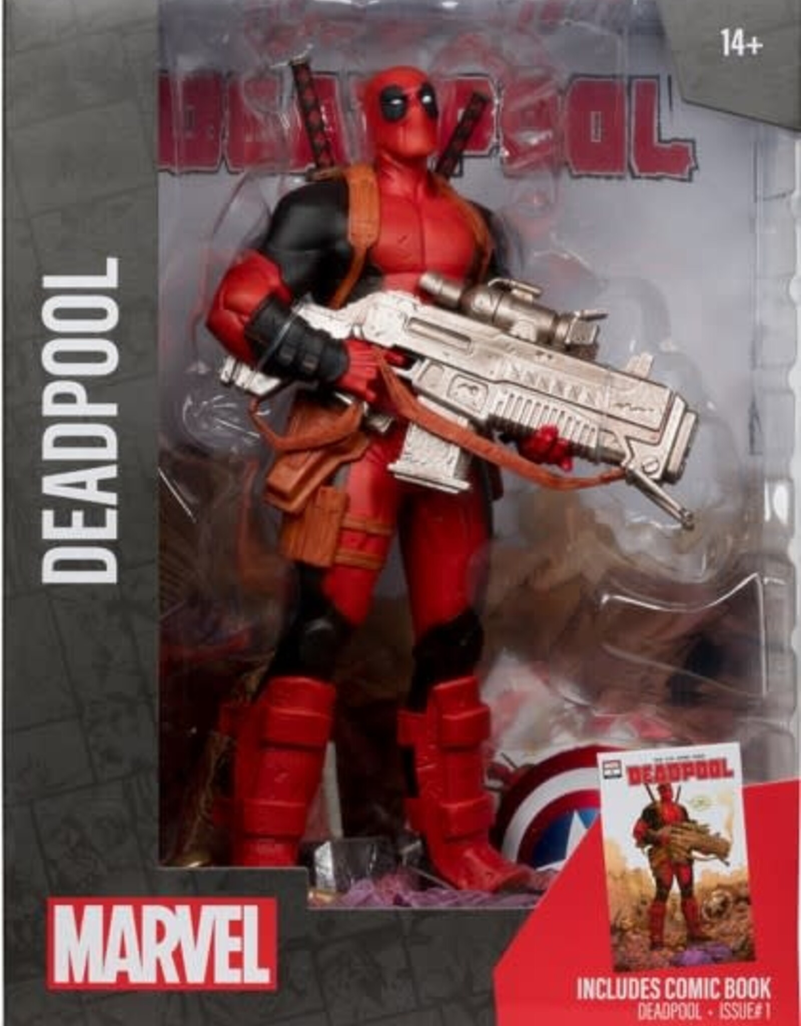 MARVEL COLLECTION 1:6TH WV5 - DEADPOOL  (DEADPOOL #1)