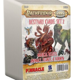 PATHFINDER FOR SAVAGE WORLDS: BESTIARY CARDS PACK 2 – MAGICAL BEASTS, ANIMALS, PLANTS, & VERMIN