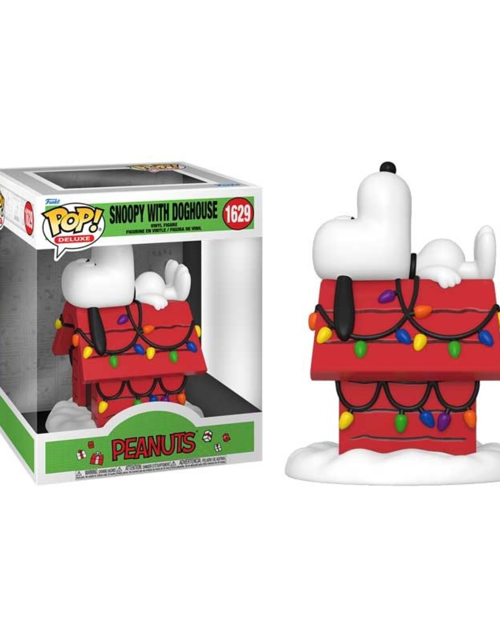 POP HOLIDAY DELUXE PEANUTS SNOOPY & DOGHOUSE