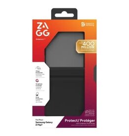 Samsung Galaxy Z Flip7 ZAGG Graphene Bridgetown+Case - Black