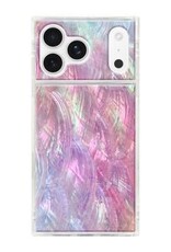 iPhone 17 Pro Max FLAUNT Square MagSafe Case - Pink Mother of Pearl