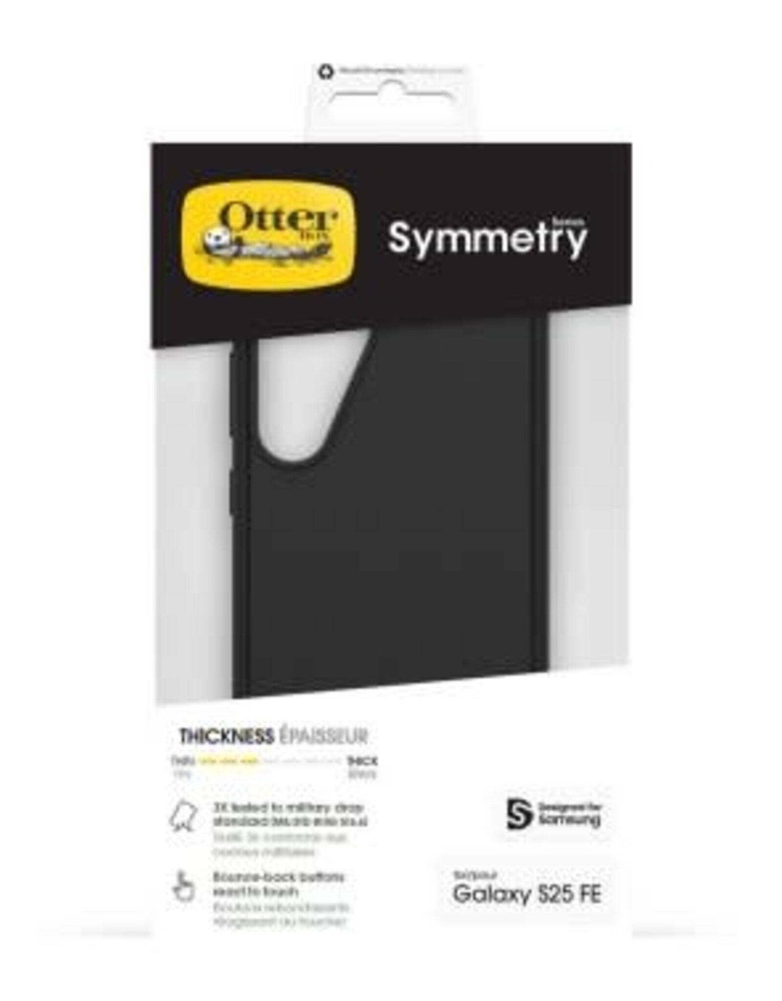 Samsung Galaxy S25 FE Otterbox Symmetry - Black