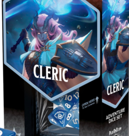 DND ADVENTURE DICE CLERIC: WHITE/BLUE