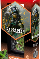 DND ADVENTURE DICE BARBARIAN:  GREEN/BROWN