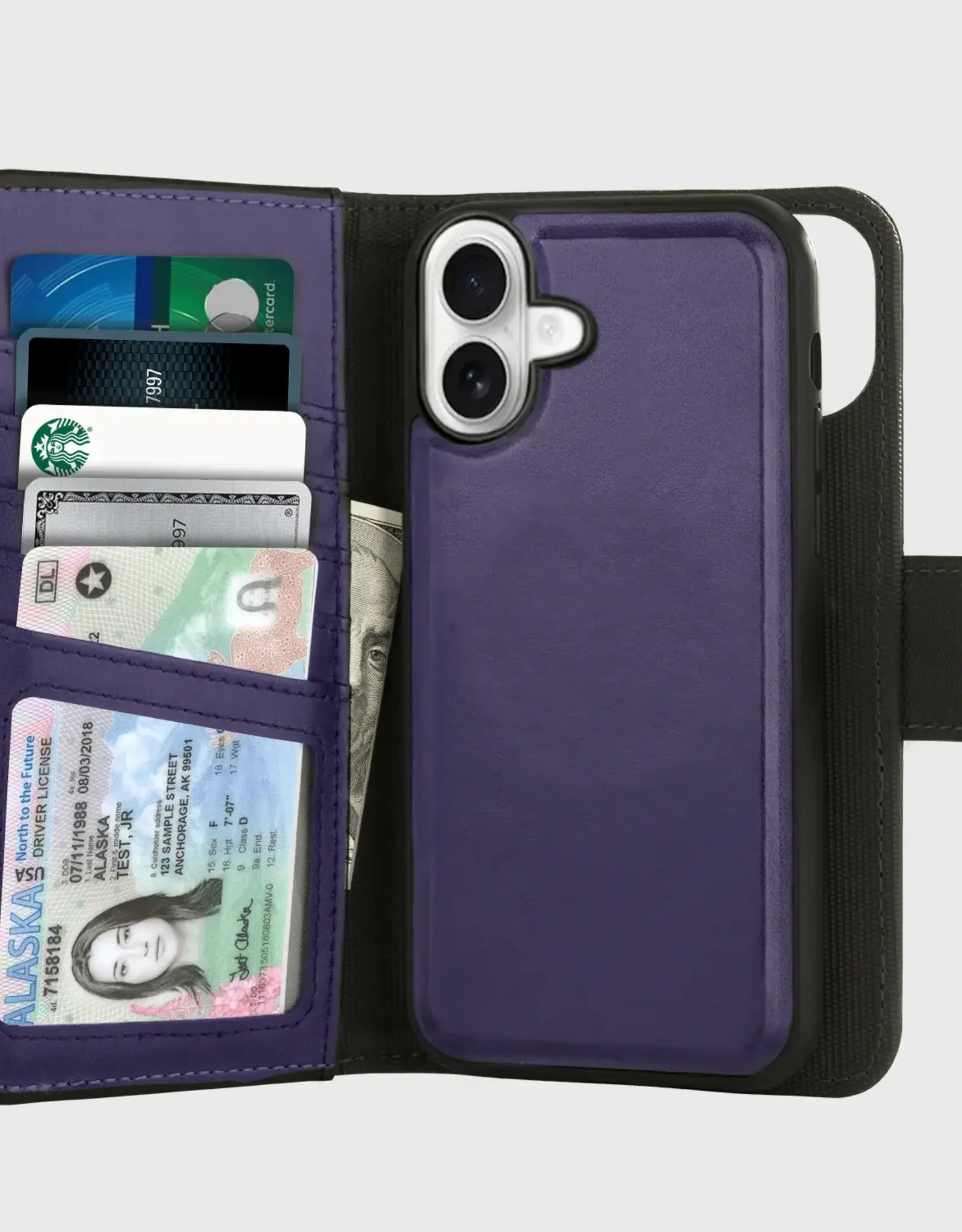 5th Ave MagSafe Wallet - iPhone 17 - Purple