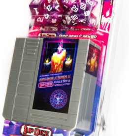 1UP-DICE ARCANE CANDLE POLYHEDRAL DICE SET