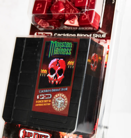 1UP-DICE CACKLING BLOOD SKULLPOLYHEDRAL DICE SET