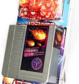 1UP-DICE FIREBALL POLYHEDRAL DICE SET