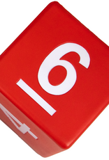 FOAM DICE D6 RED
