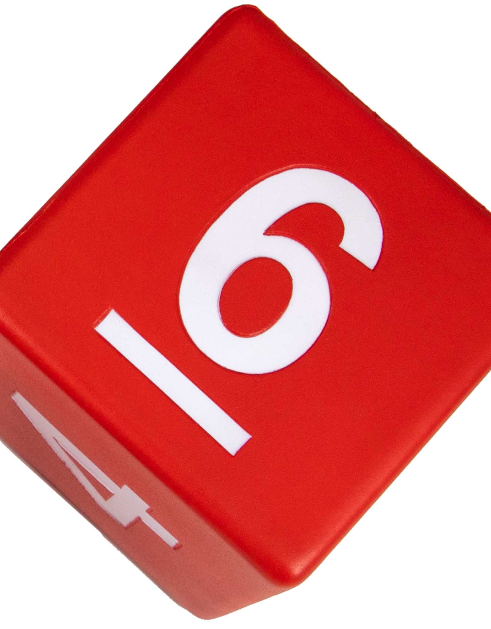 FOAM DICE D6 RED