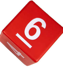 FOAM DICE D6 RED