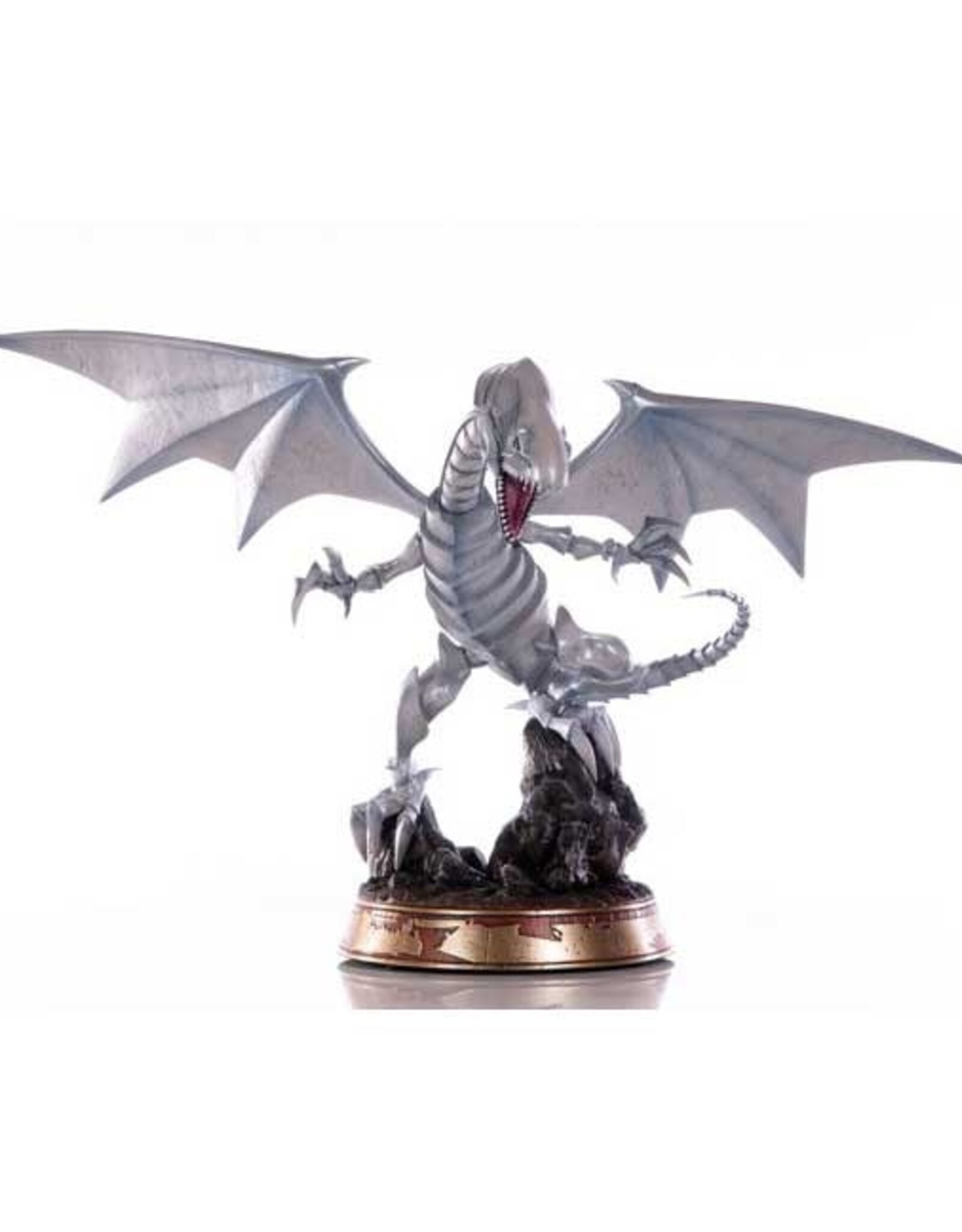 YUGIOH BLUE EYES WHITE DRAGON STATUE (WHITE)