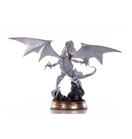 YUGIOH BLUE EYES WHITE DRAGON STATUE (WHITE)