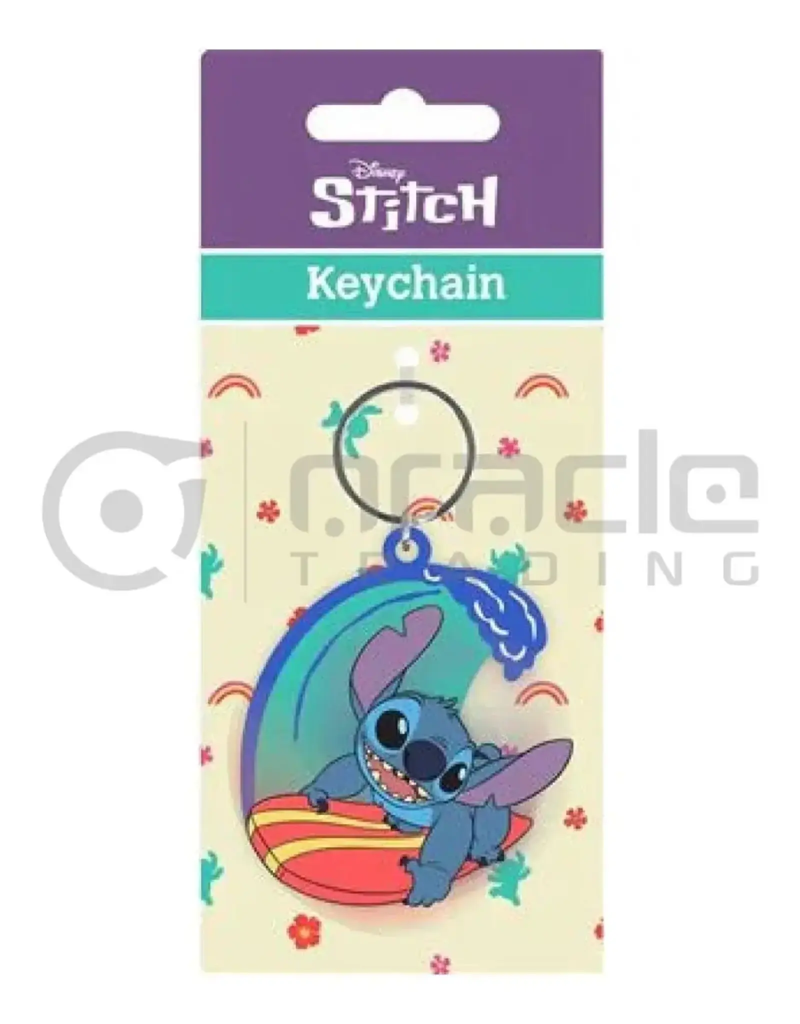 Lilo & Stitch Spinner Keychain – Blue