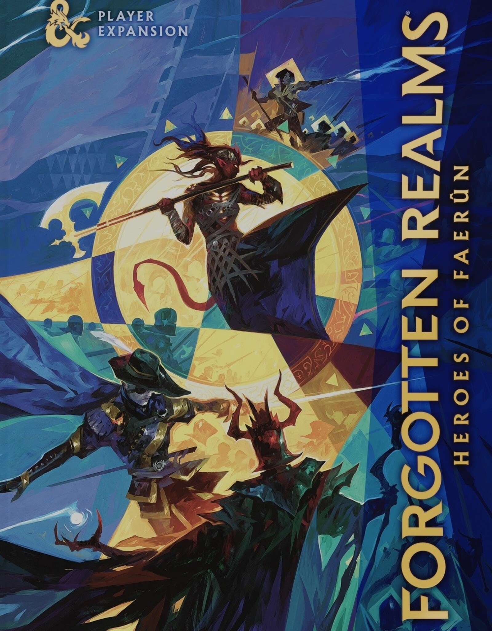 DND RPG HEROES OF FAERUN ALT COVER (Player)