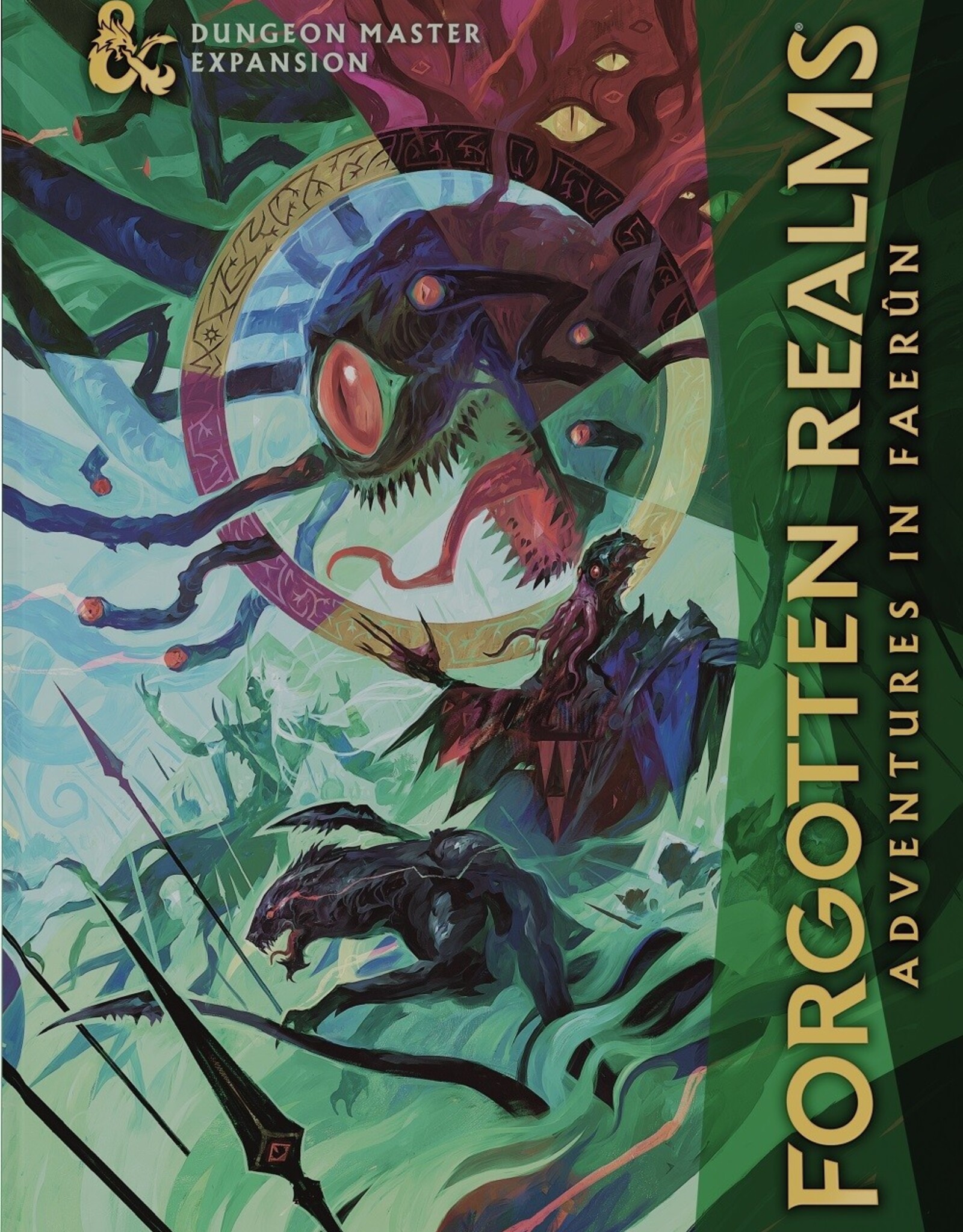 DND RPG ADVENTURES IN FAERUN ALT COVER (Dungeon Master)