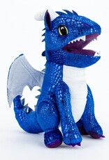 PLUSH DICE BAG BLUE DRAGON