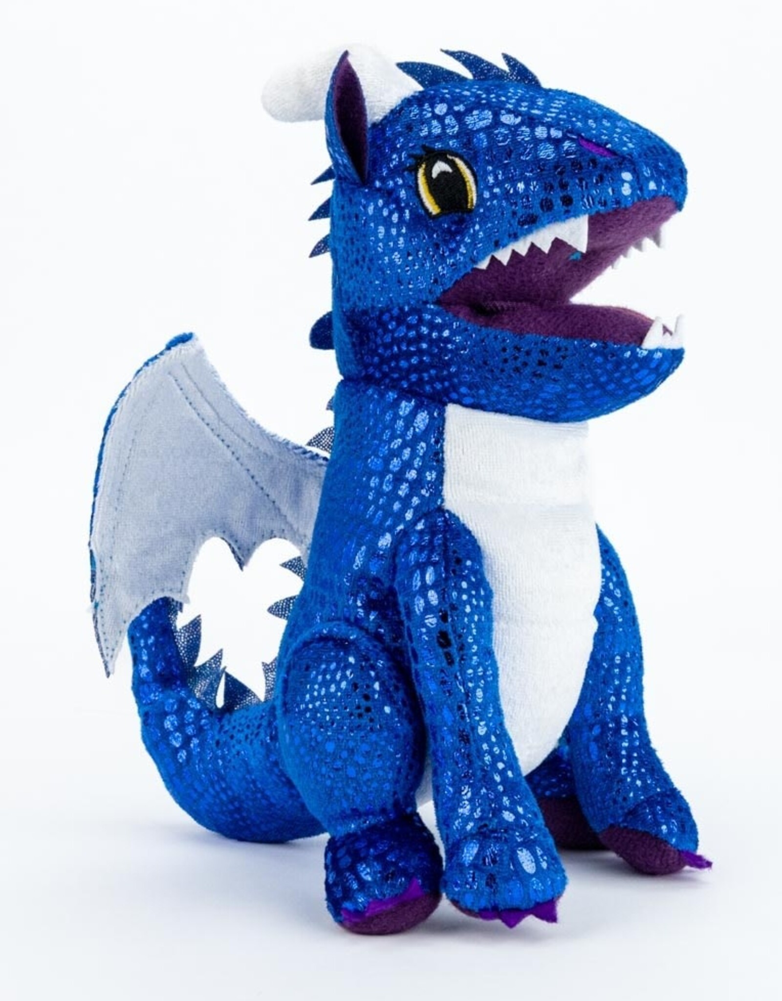 PLUSH DICE BAG BLUE DRAGON