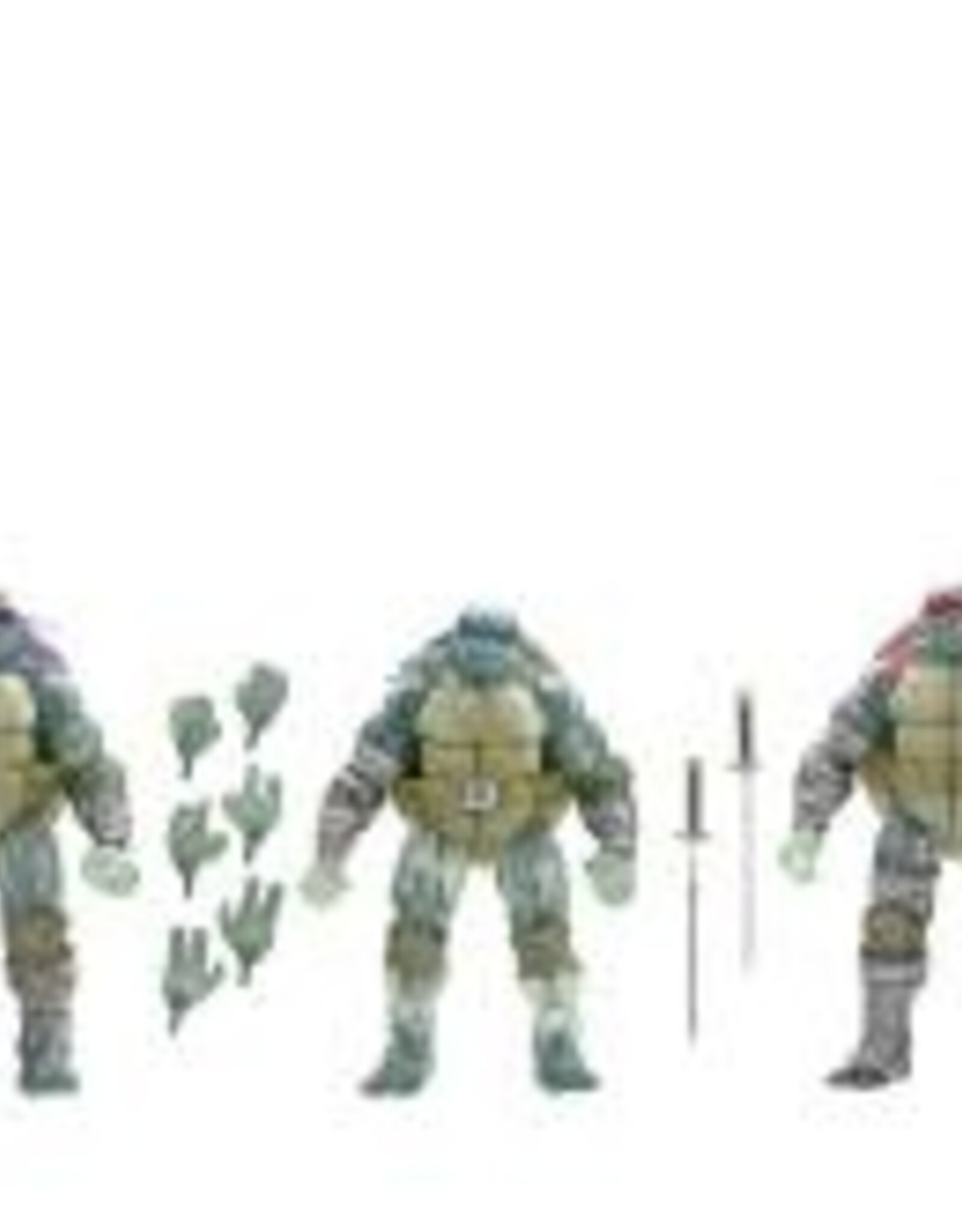 TMNT (THE LAST RONIN) - 7" FIG HOST BROTHERS 3 PK