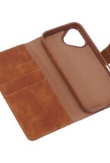 iPhone 17 SPECTRUM Folio Slim Detachable 2-1 Wallet Case - Brown