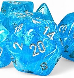 LUMINARY 7-DIE SET MEGA-HEDRAL SKY/SILVER