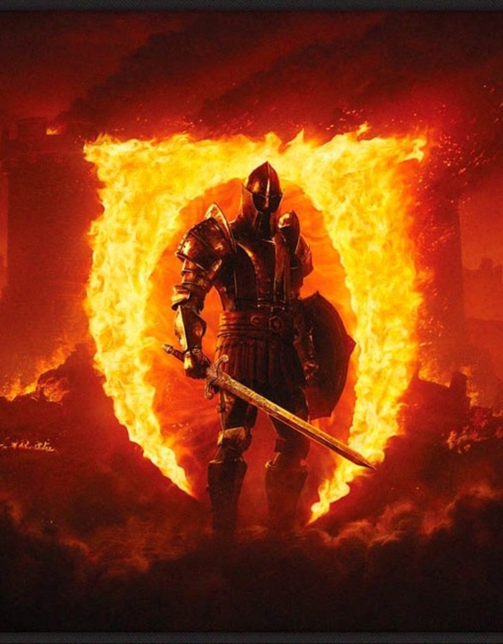 UP PLAYMAT THE ELDER SCROLLS IV: OBLIVION REMASTERED BLACK STITCHED