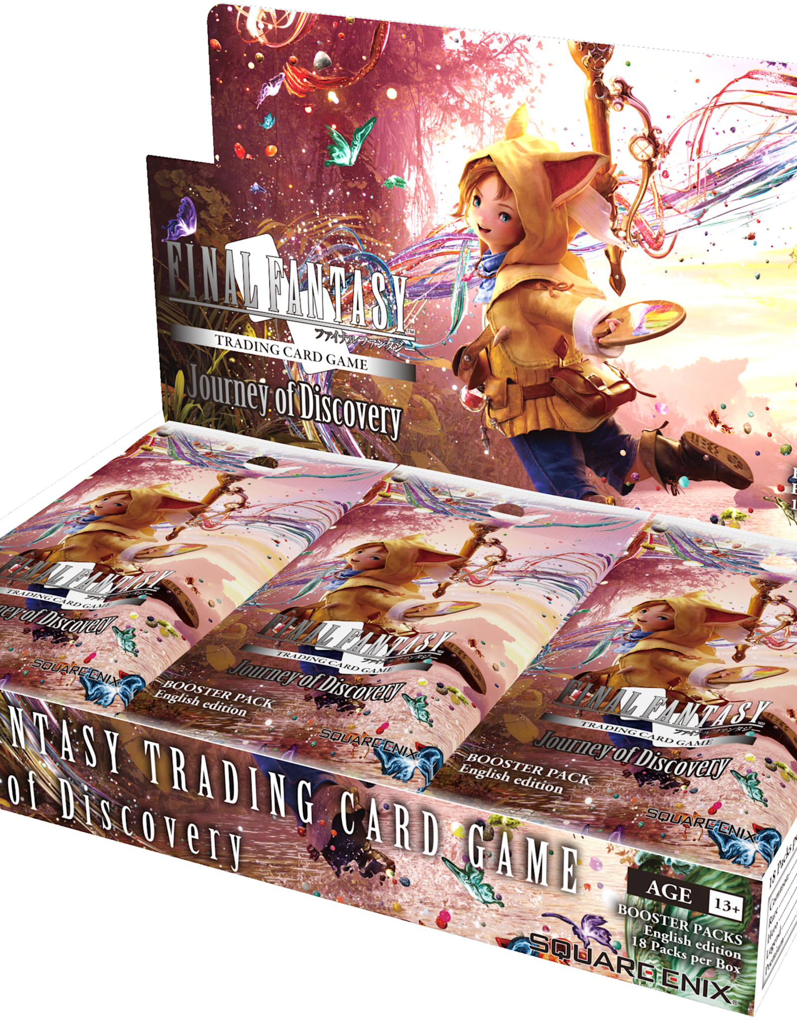 FINAL FANTASY TCG SET 27 JOURNEY OF DISCOVERY BOOSTER