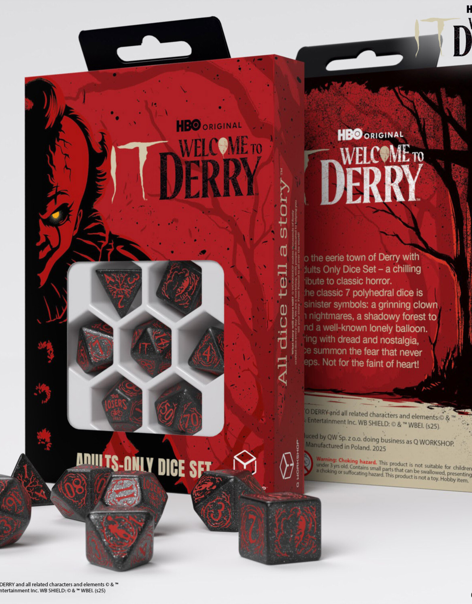 IT WELCOME TO DERRY ADULTS-ONLY DICE SET