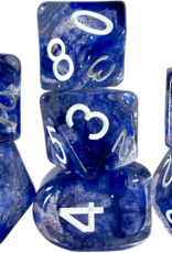 SET OF 7 DICE: SUNKEN SILVER