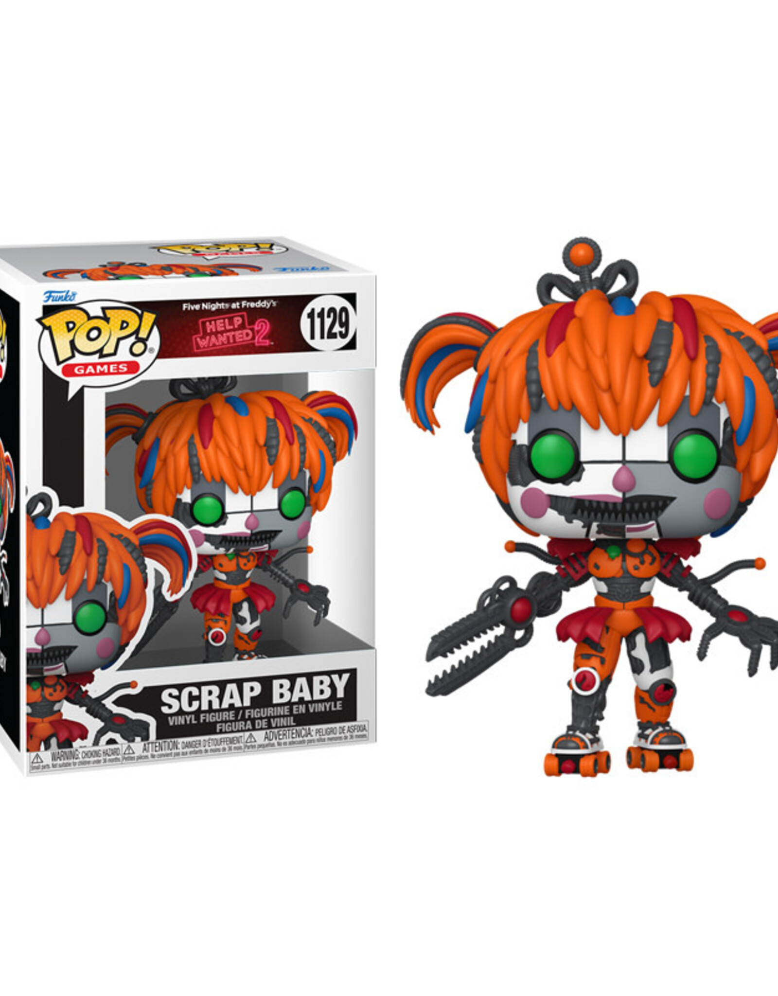 POP VG FNAF HELP WANTED 2 SCRAP BABY