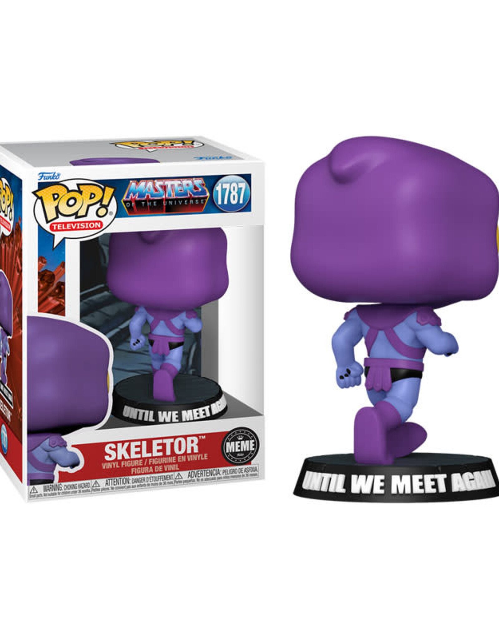 POP MEME MASTERS OF THE UNIVERSE SKELETOR RUNNING UNTIL WE MEET AGAIN