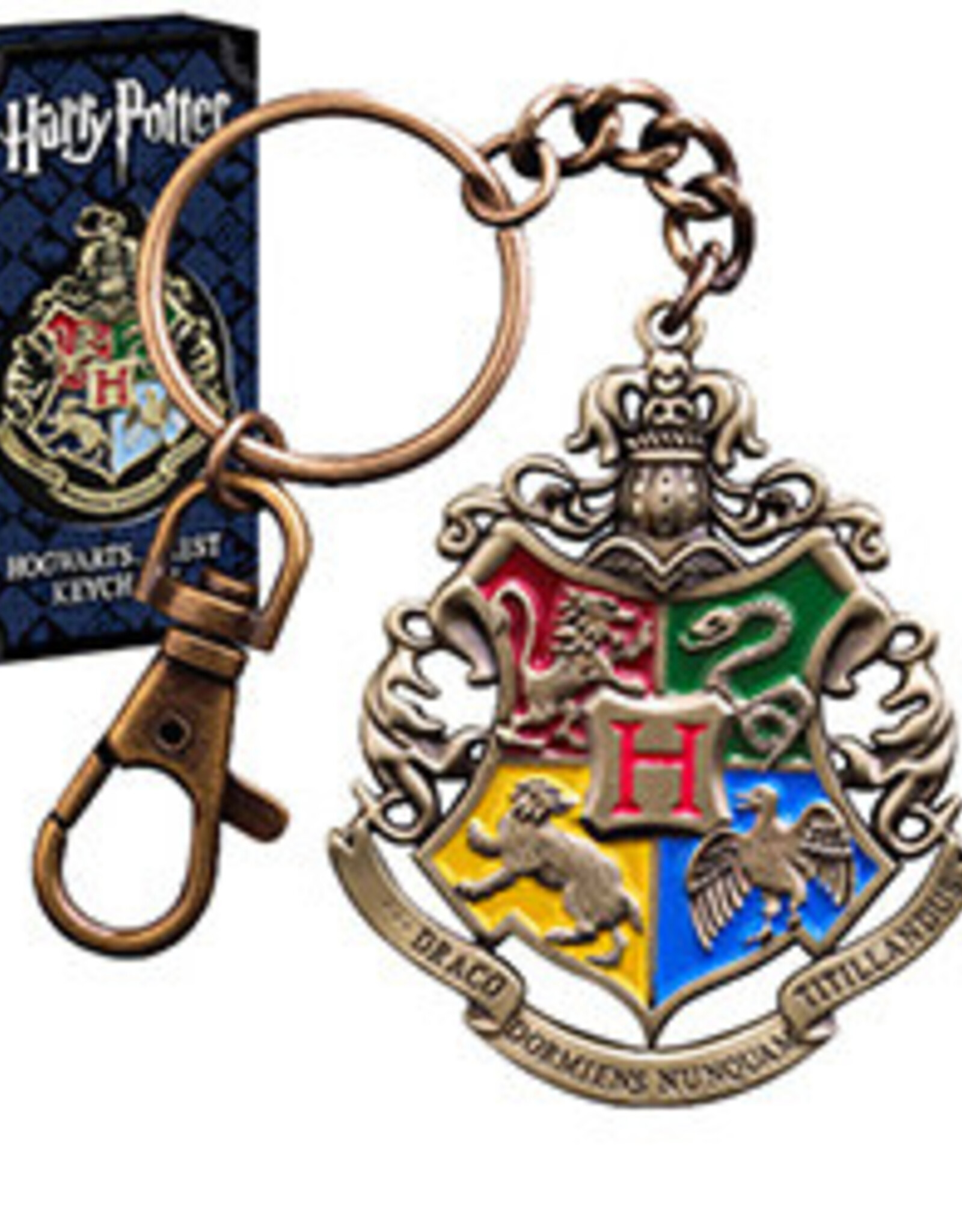 HARRY POTTER HOGWARTS CREST KEYCHAIN