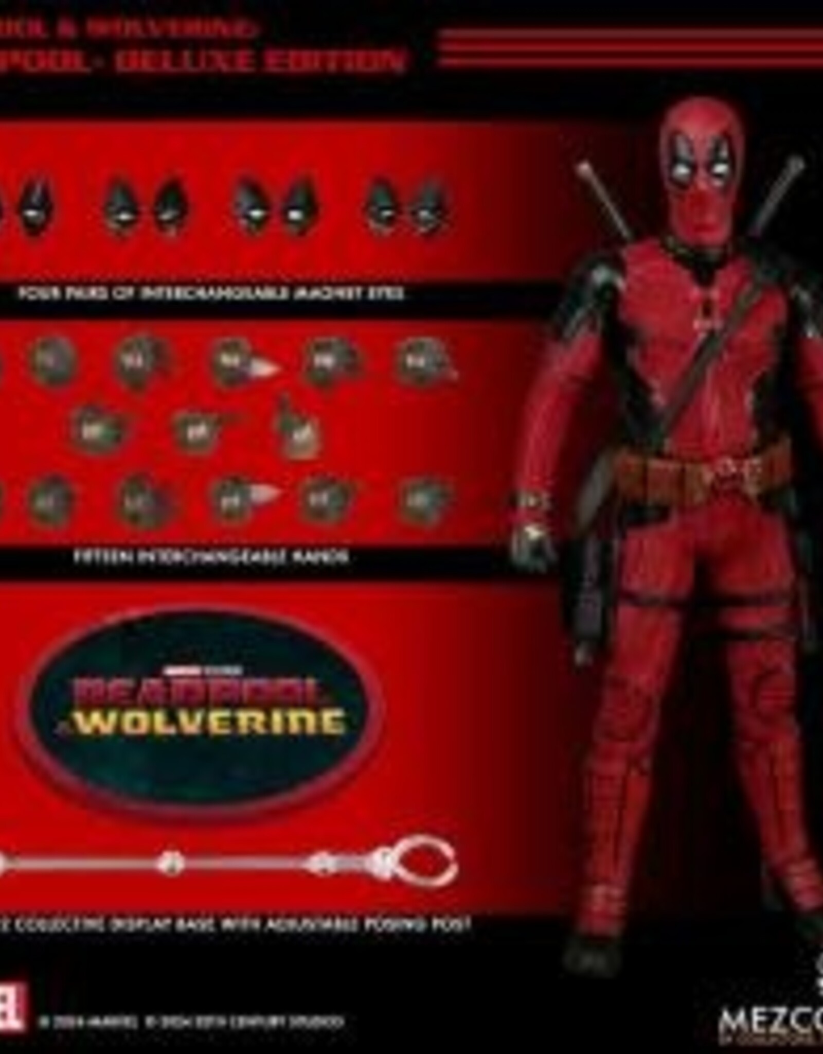 ONE:12 FIG DEADPOOL DELUXE EDITION
