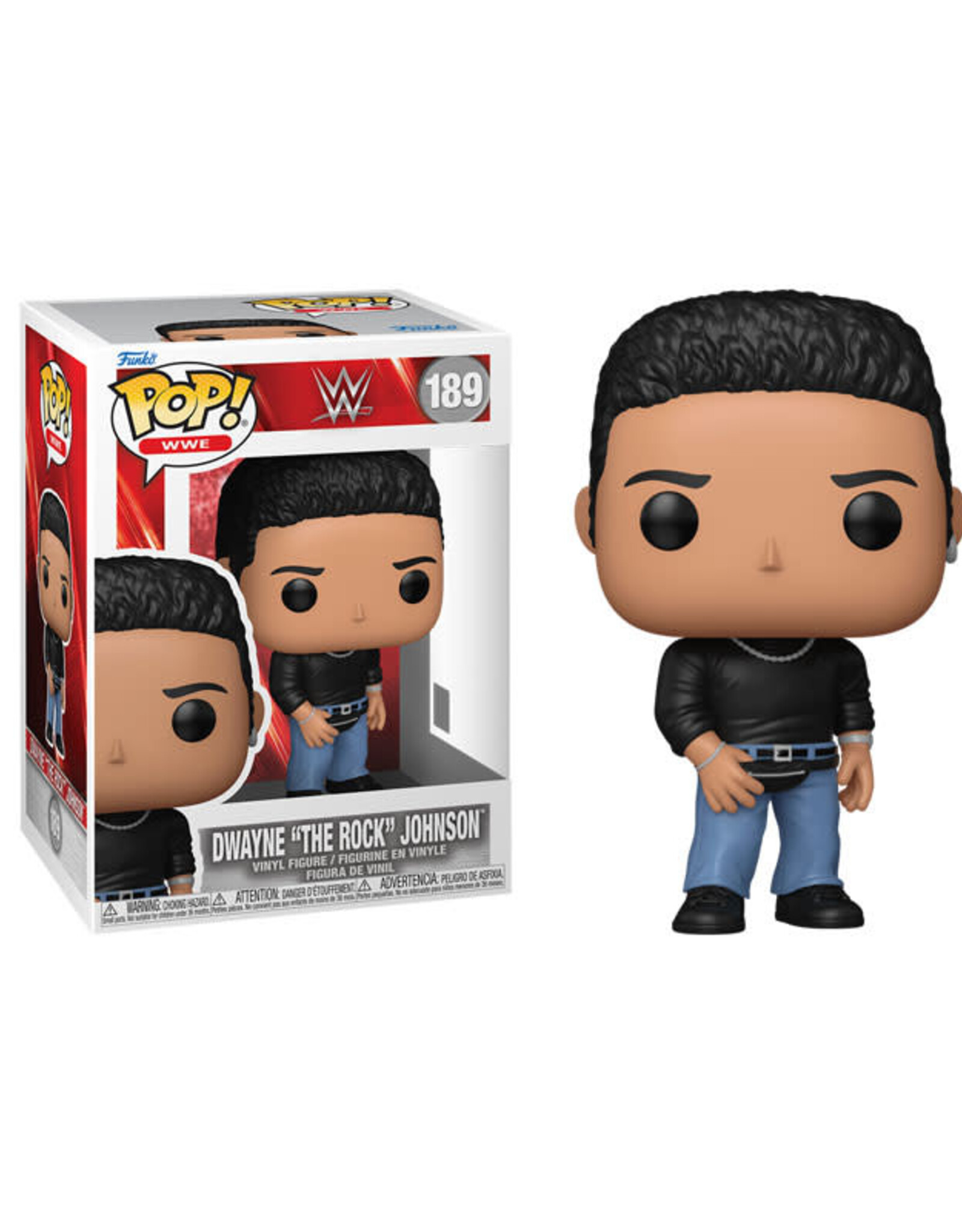 POP WWE THE ROCK W/ FANNY PACK