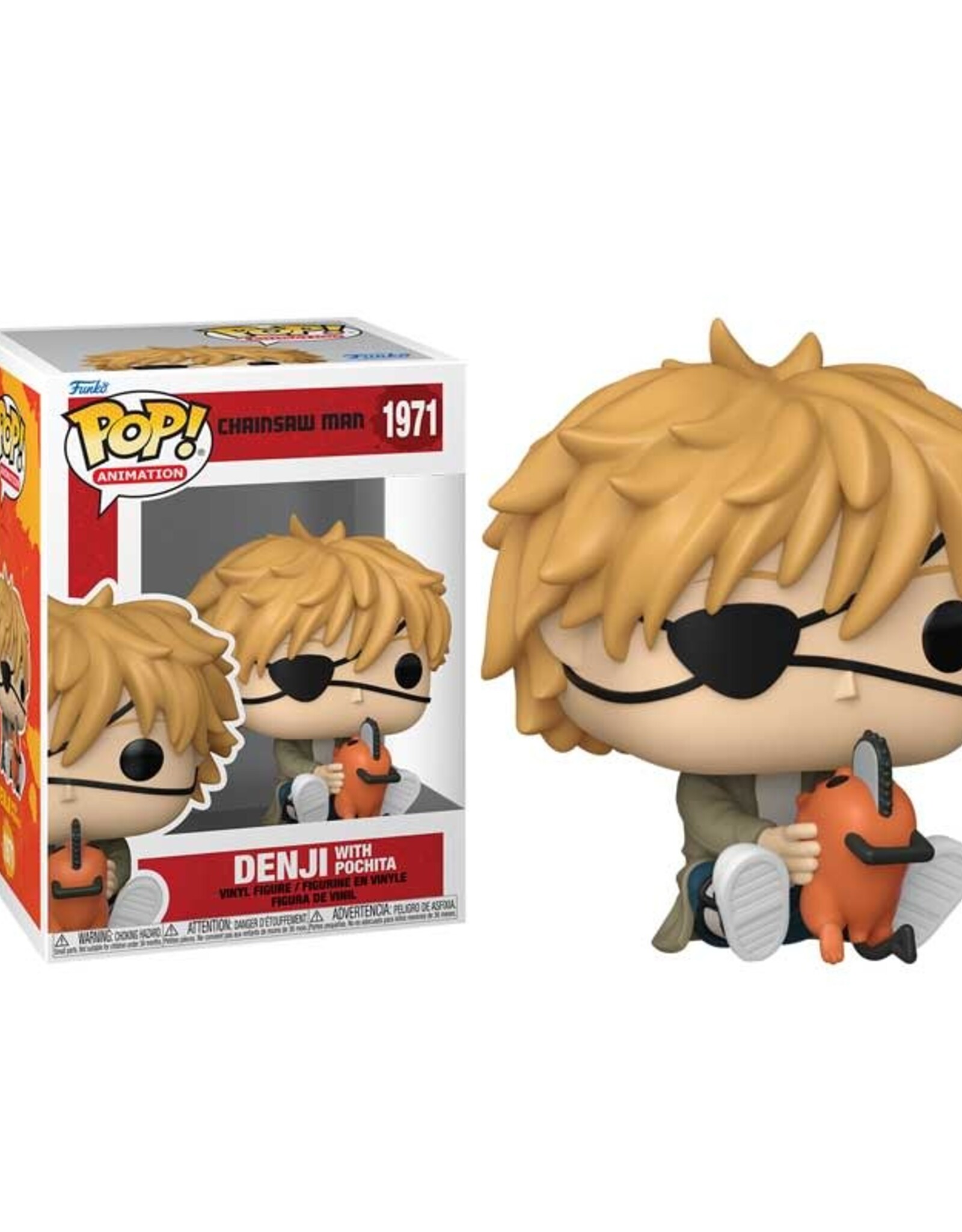 POP ANIME CHAINSAW MAN DENJI & POCHITA